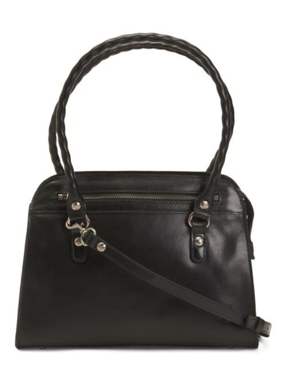 PATRICIA NASH Leather Calvi Satchel With Strap